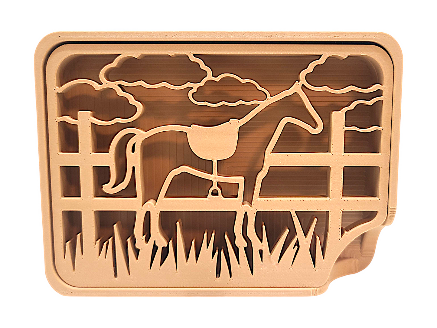 Horse Soap Dish- 2 Piece Easy Clean Soap Dish