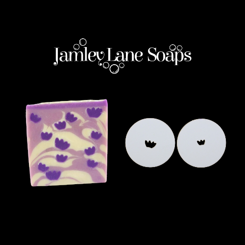 Lavender Flowers Extruder Disc 2 Pack