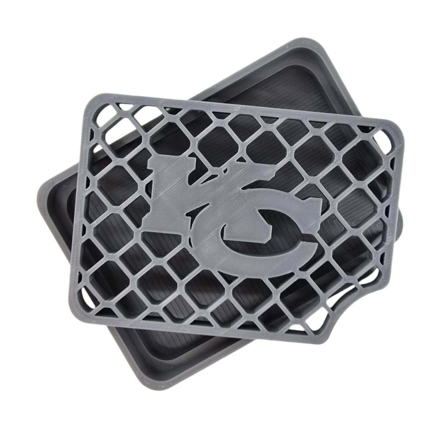 Kansas City Soap Dish- 2 Piece Easy Clean Soap Dish