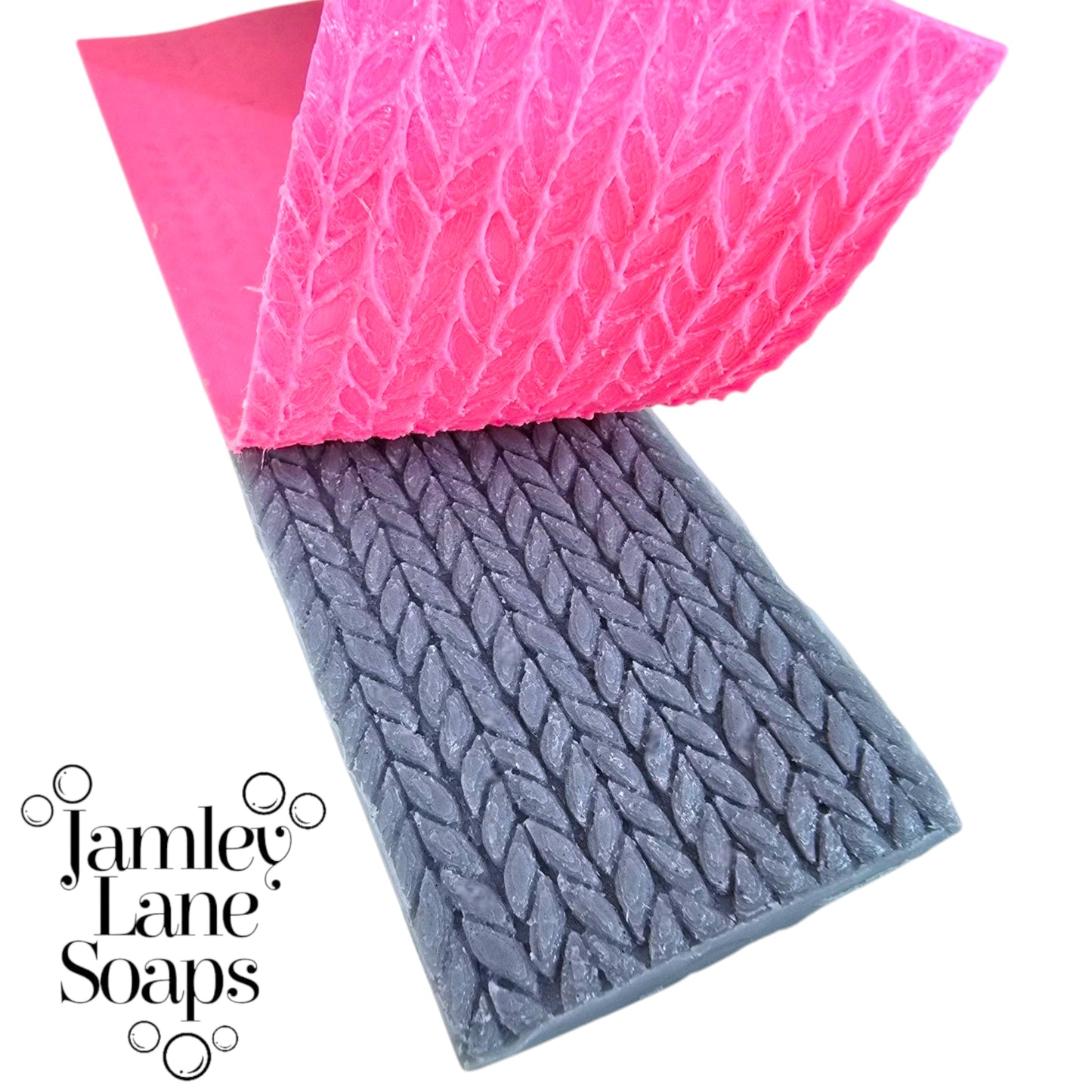 Knit Sweater Soap Impression Mat Soapmaking Tool