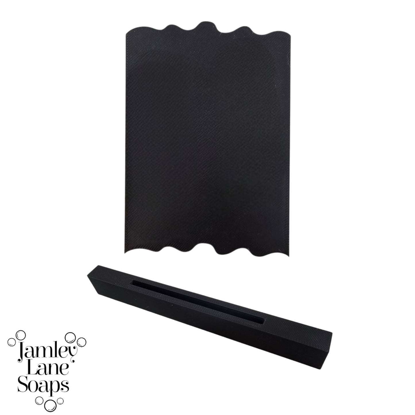 Floral Edge Soap Scraper Soap Making Tool