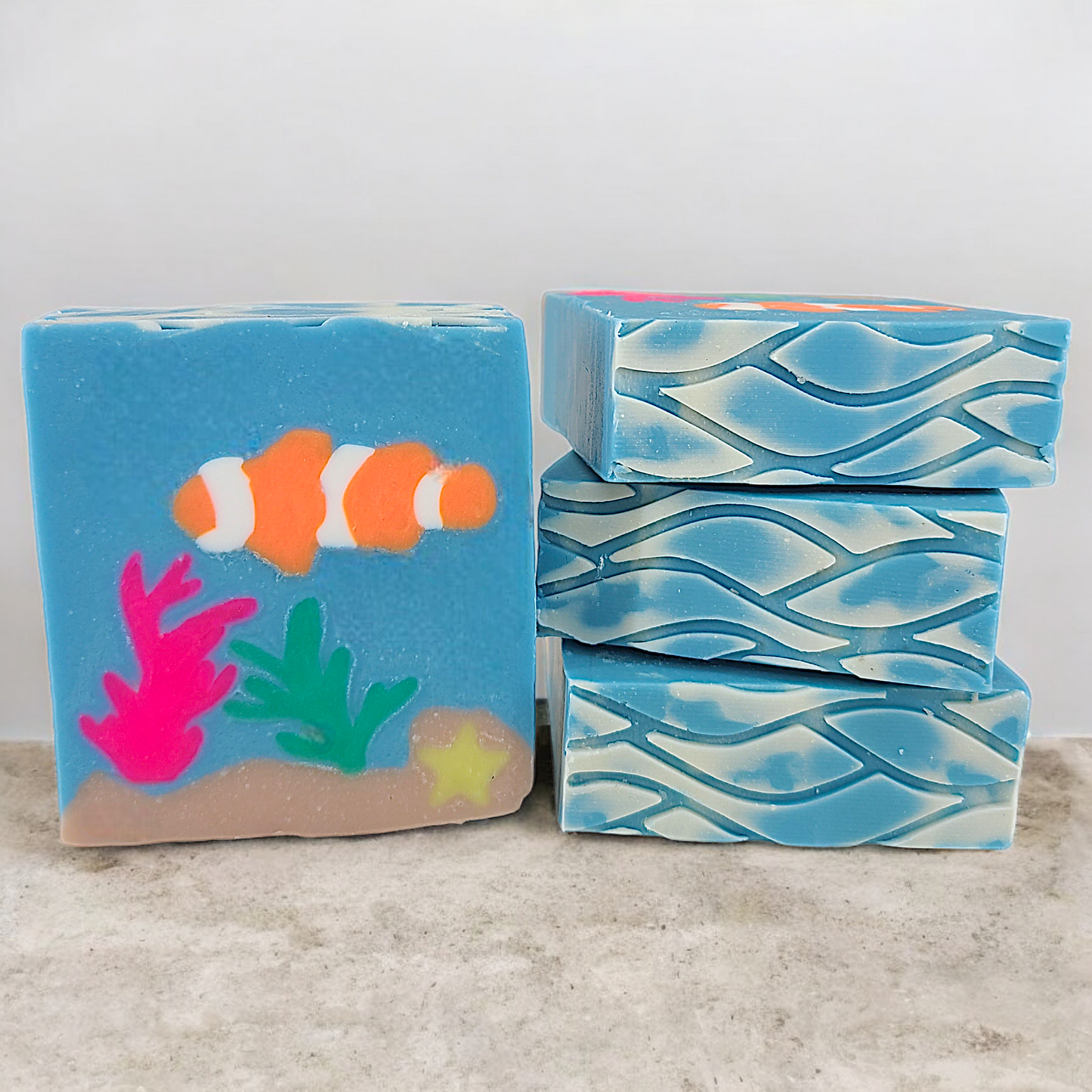 Reef Breeze Under the Sea Clownfish Goat Milk Artisan Soap 4oz Bar