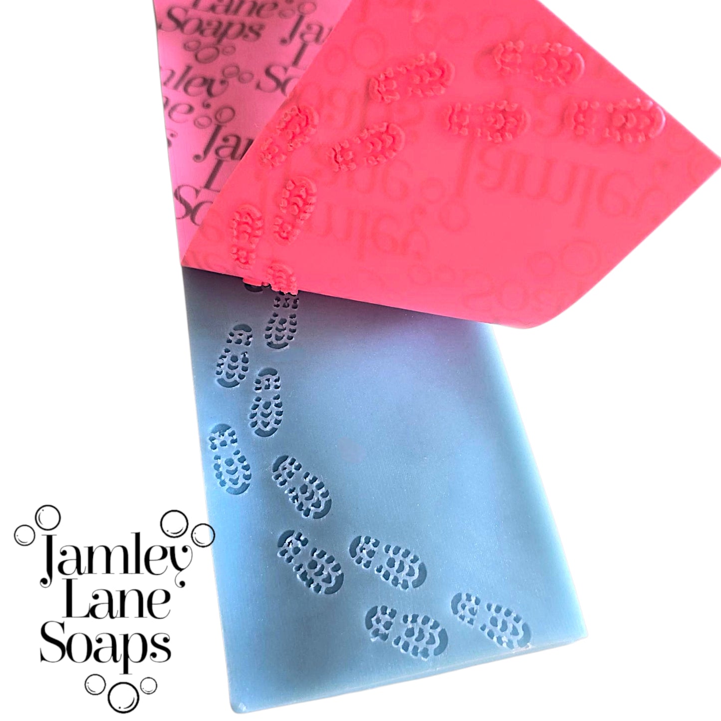 Hiking Boot Tracks Soap Impression Mat Soapmaking Tools