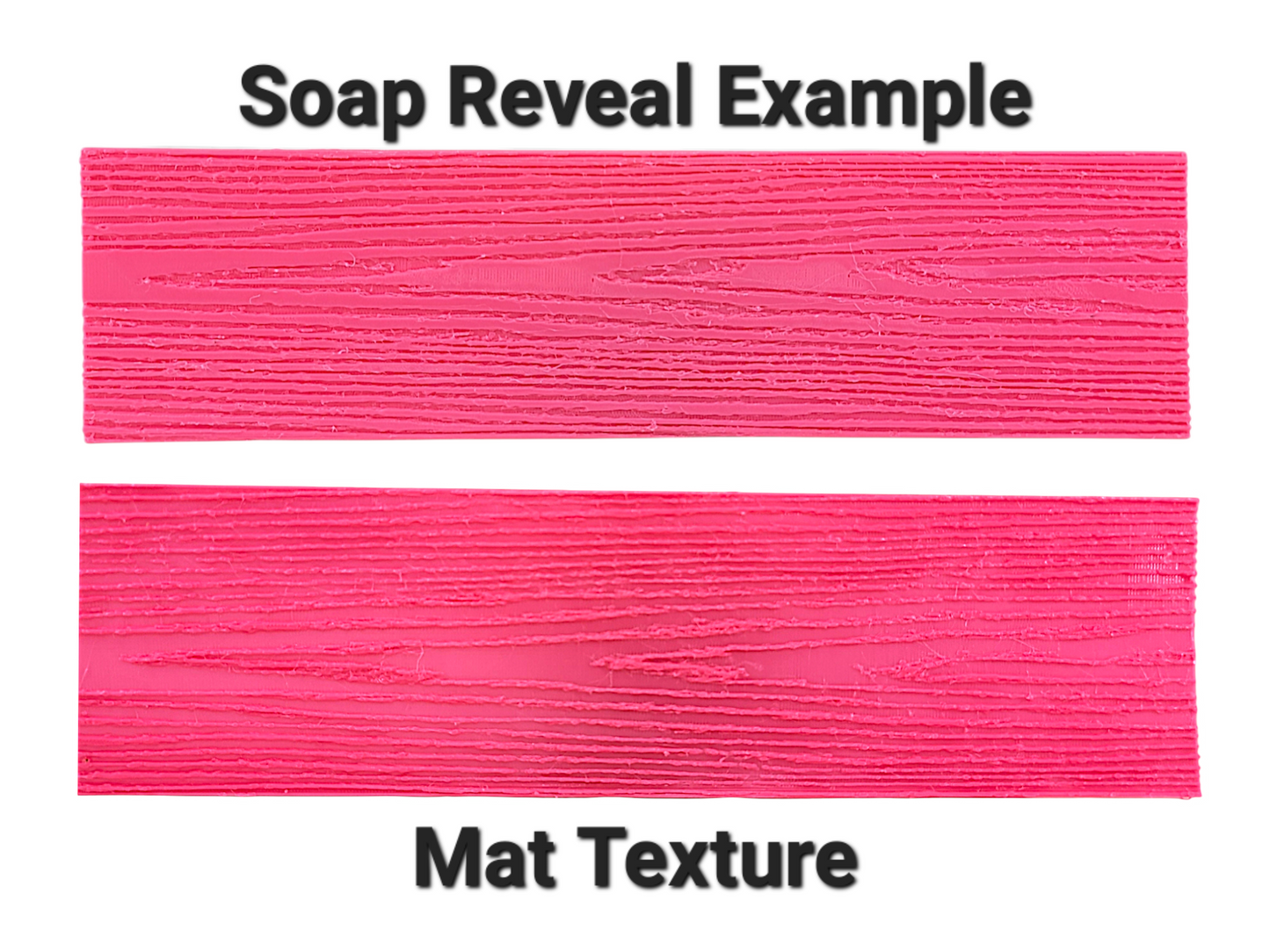 Wood Grain Soap Impression Mat