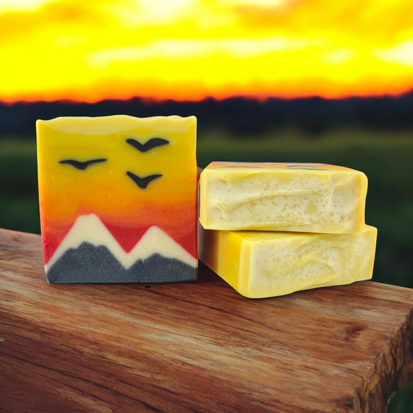 Mountain Sunrise Goat Milk Artisan Soap 4oz Bar