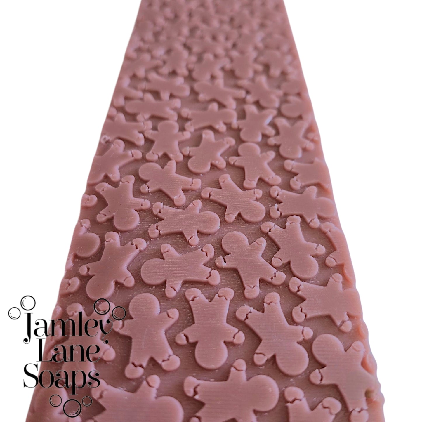 Gingerbread Man Soap Impression Mat Christmas Soapmaking Tools