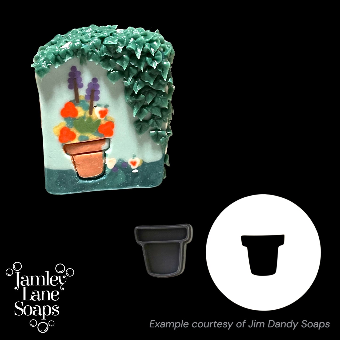 Terracotta Flower Pot Extruder Disc and Stamp Set