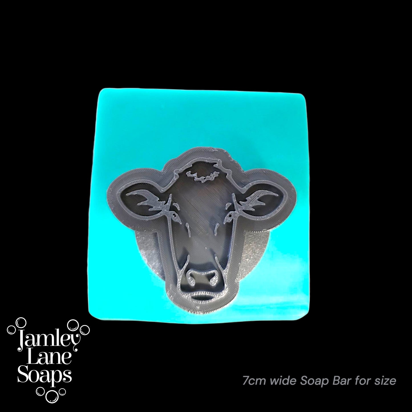 Cow Face Soap Stamp