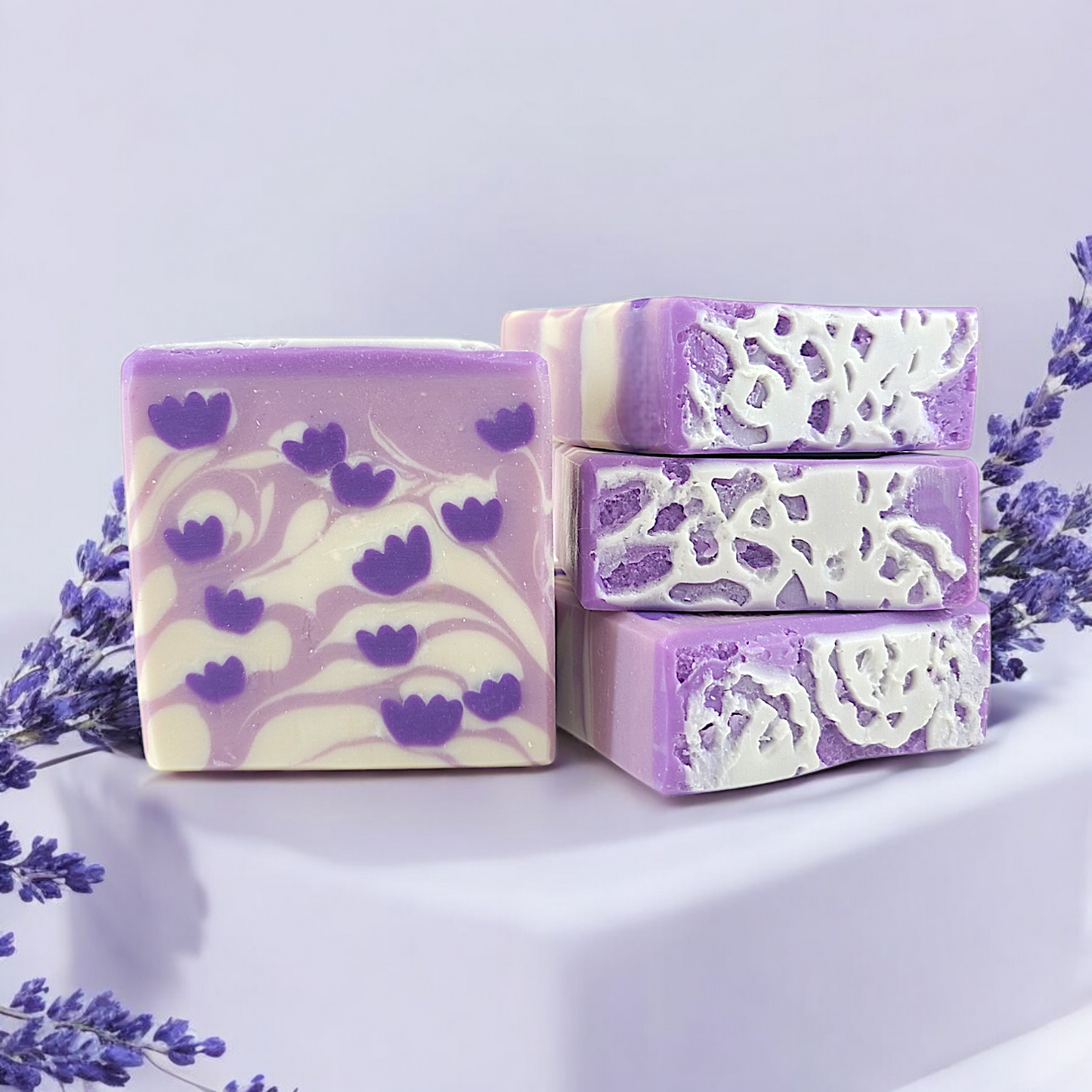 Lavender Trails Goat Milk Artisan Soap 4oz Bar