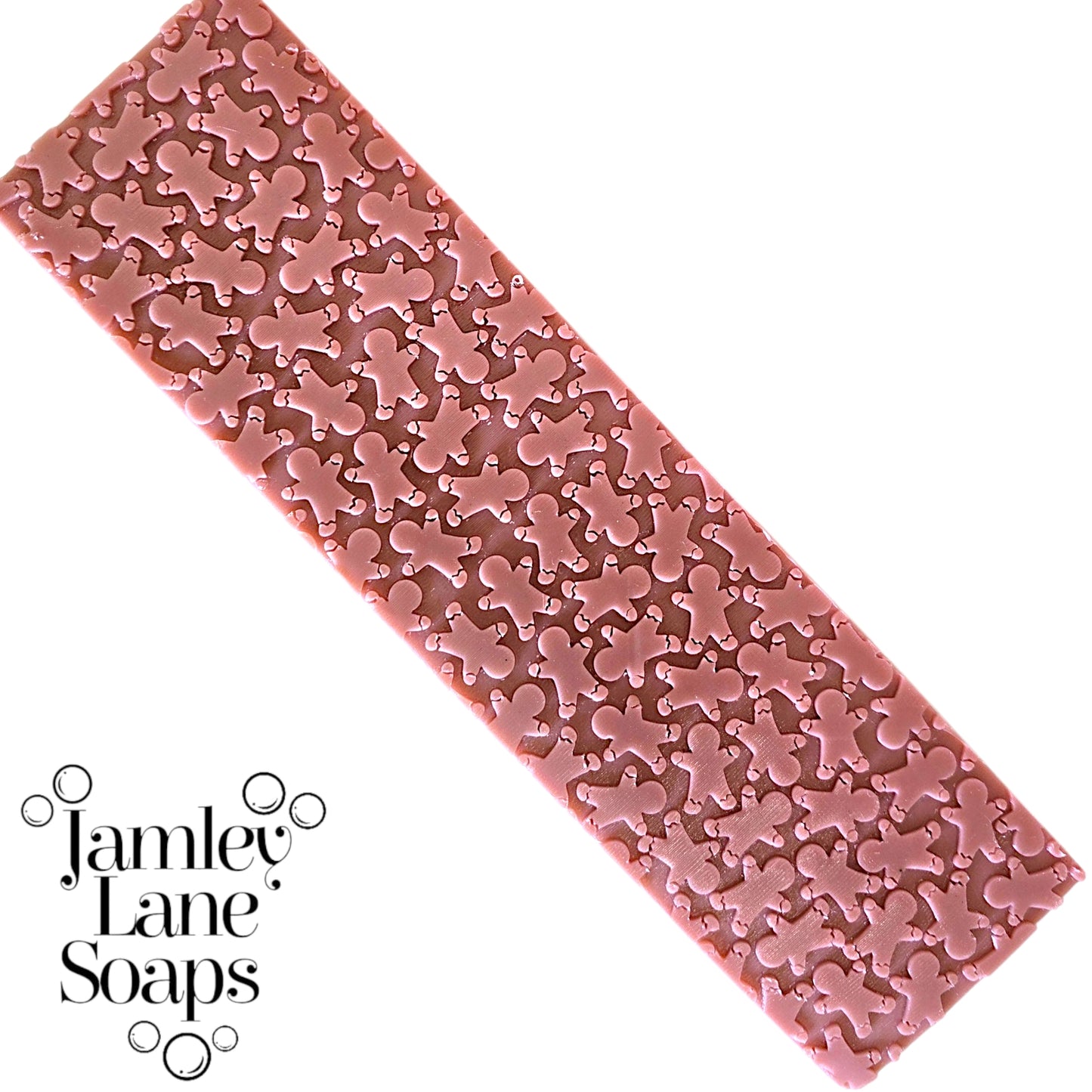 Gingerbread Man Soap Impression Mat Christmas Soapmaking Tools