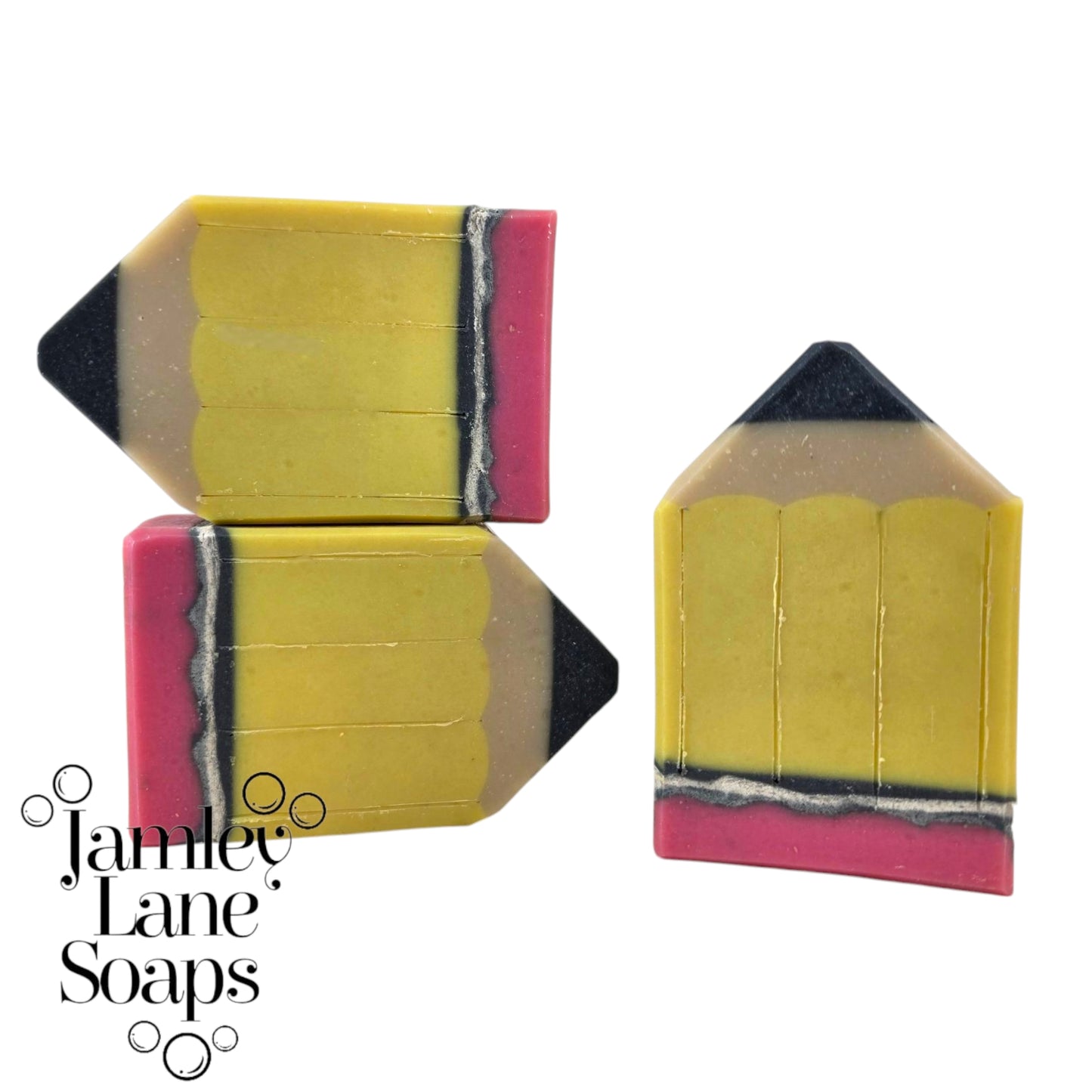 Handwritten Goat Milk Artisan Pencil Soap 4oz Bar