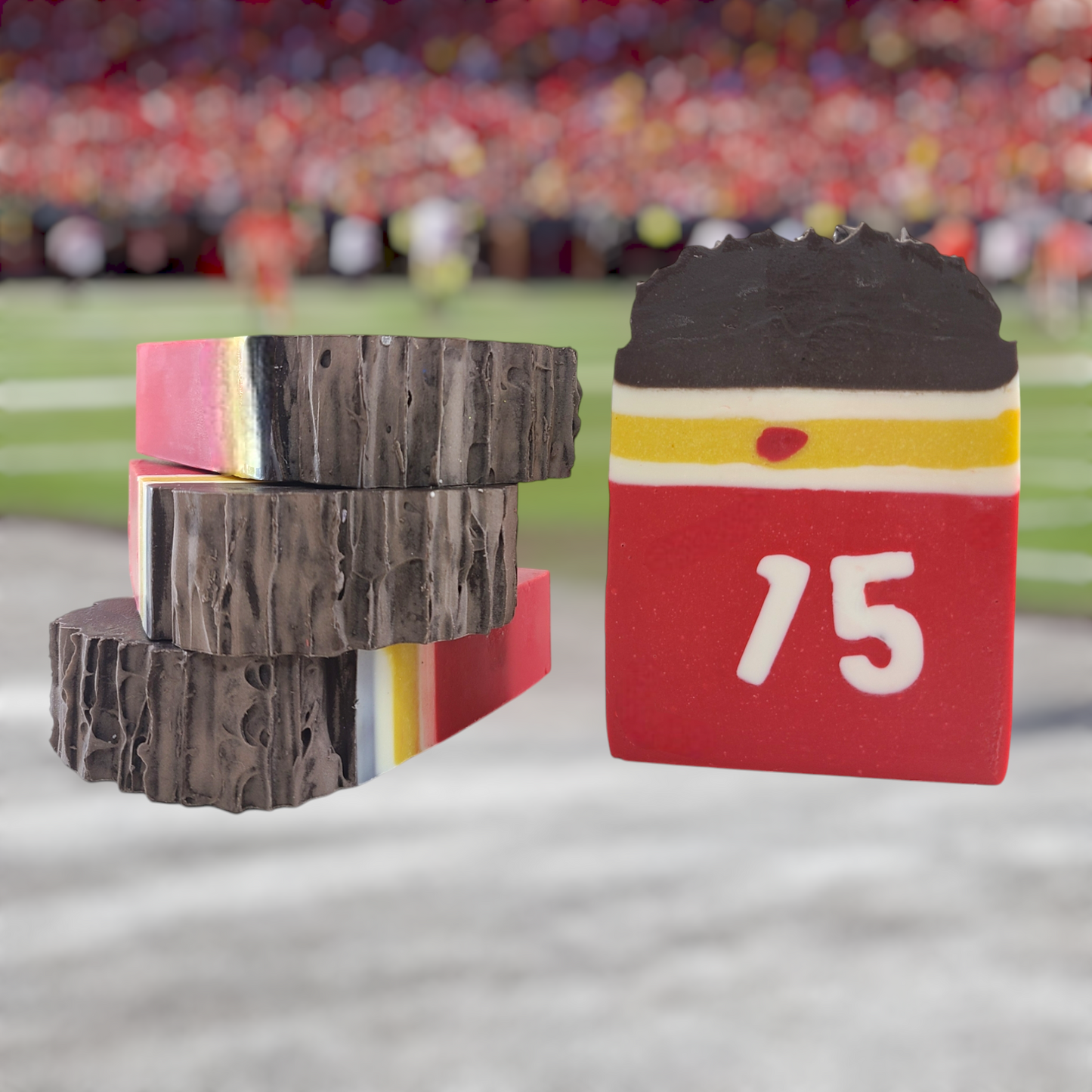 Quarterback #15 Artisan Goat Milk Soap 5oz Bar