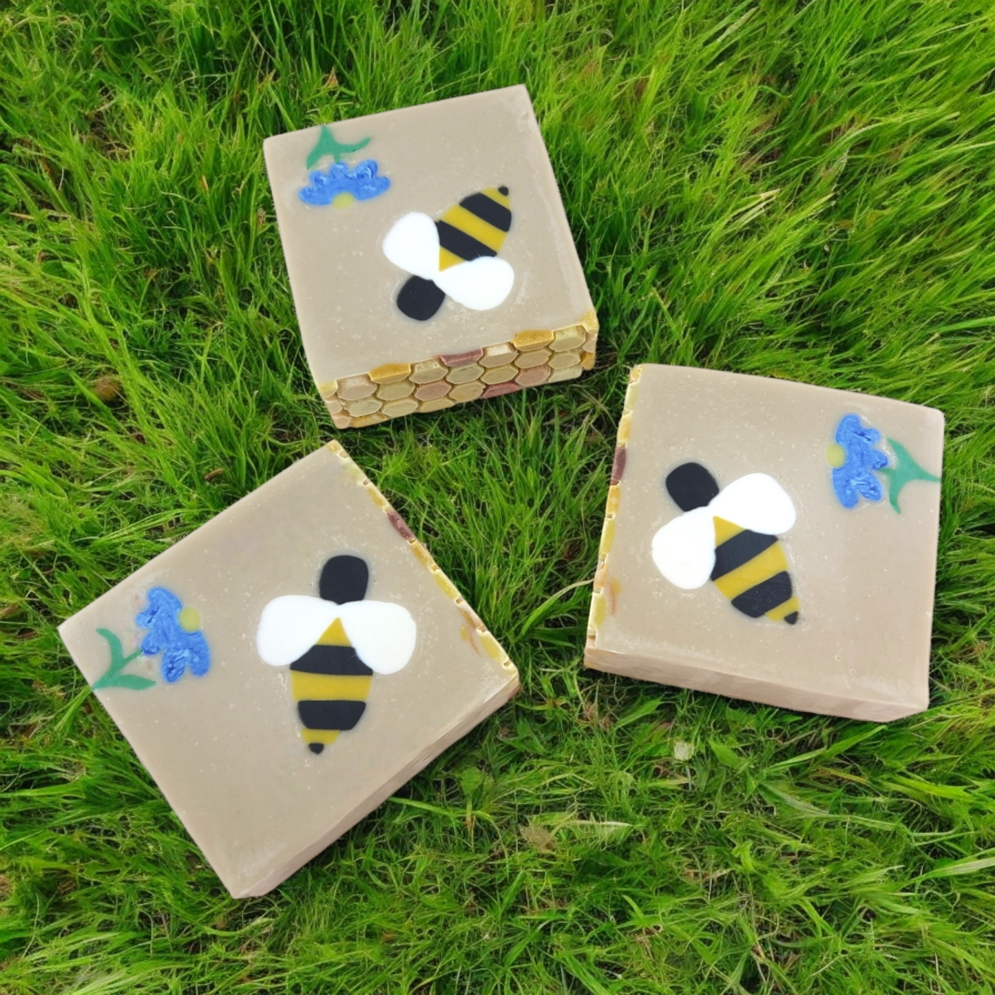 Oatmilk and Honeybee Goat Milk Artisan Soap 4oz Bar