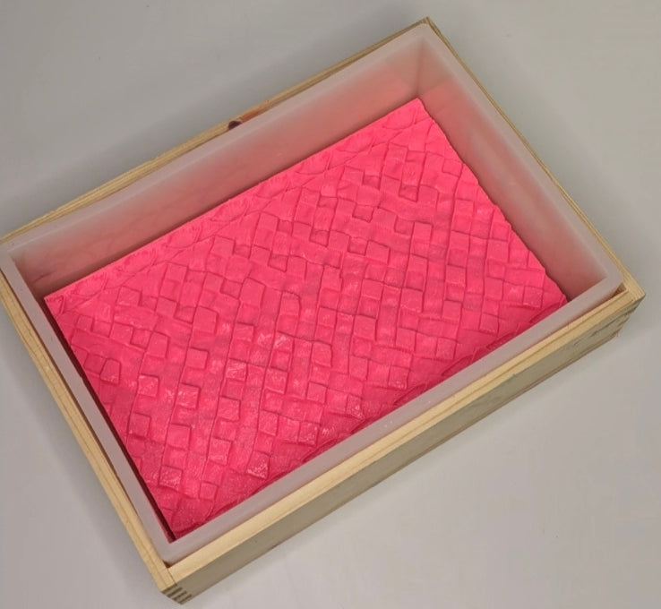 Artisan Pie Crust Custom Soap Impression Mat | Realistic Pastry Look