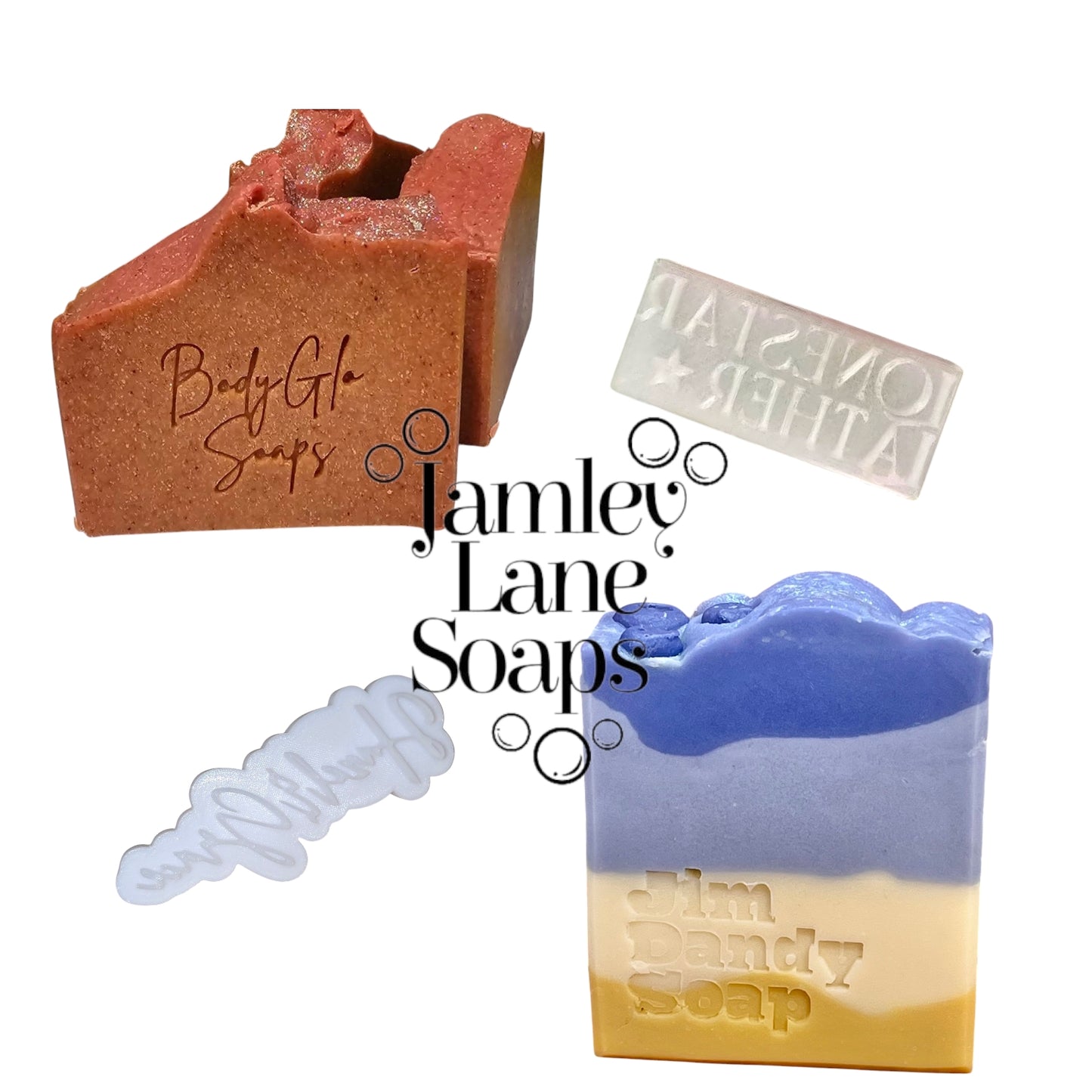 Custom Soap Stamp- up to 2" Square- Add Your Brand Logo