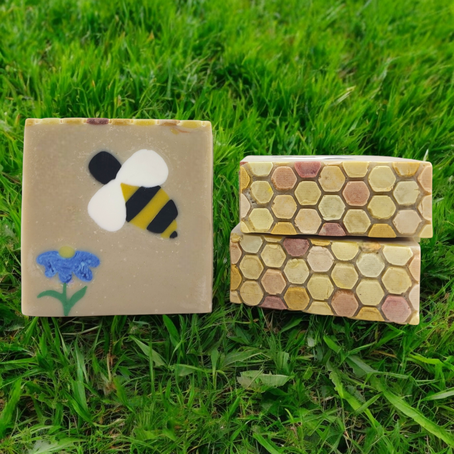 Oatmilk and Honeybee Goat Milk Artisan Soap 4oz Bar