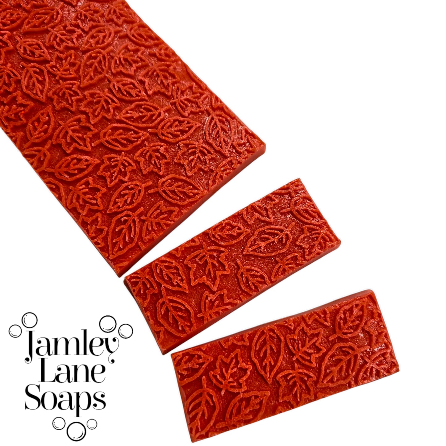 Falling Leaves Soap Impression Mat Soapmaking Tool
