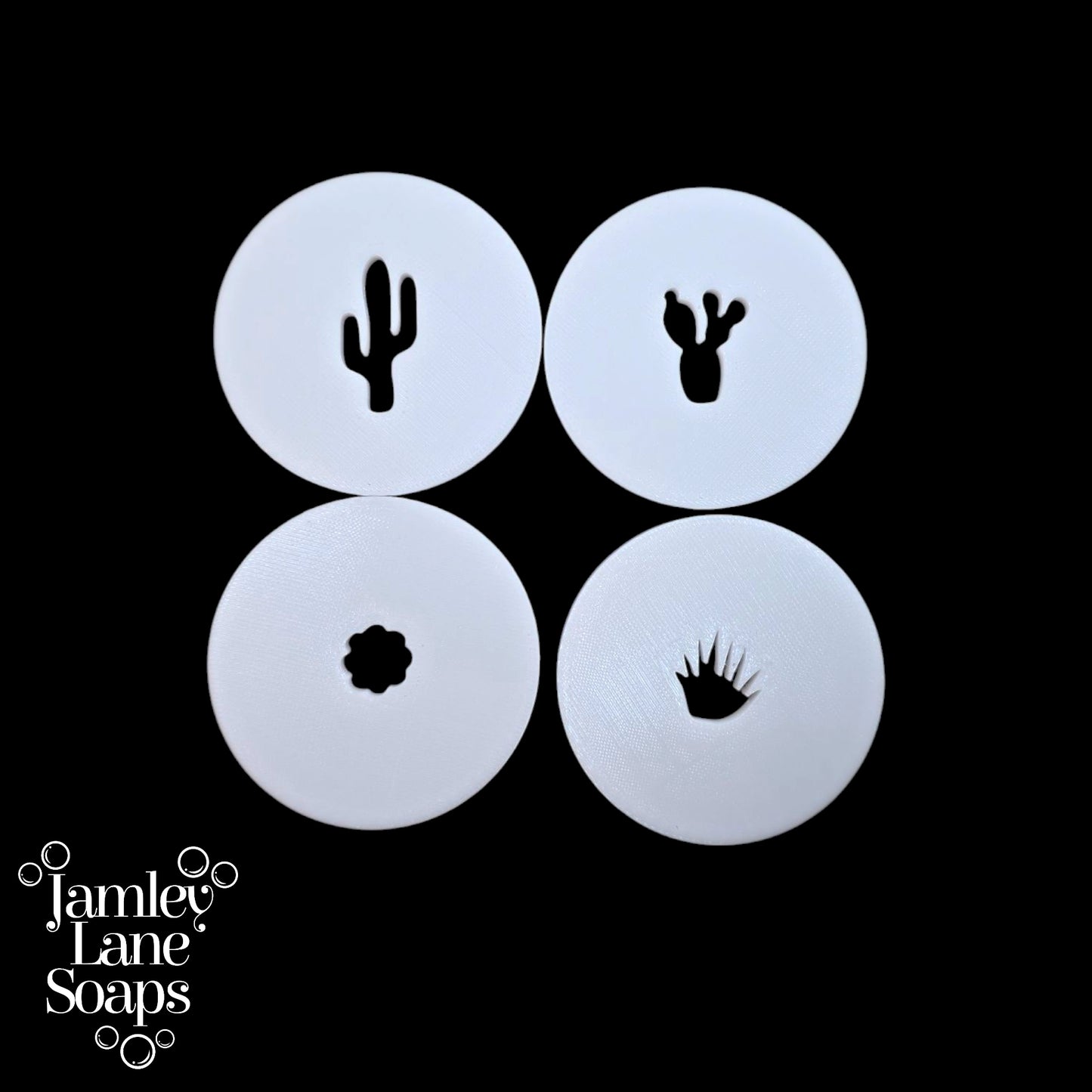 Cactus Desert 4 Piece Extruder Disc Set