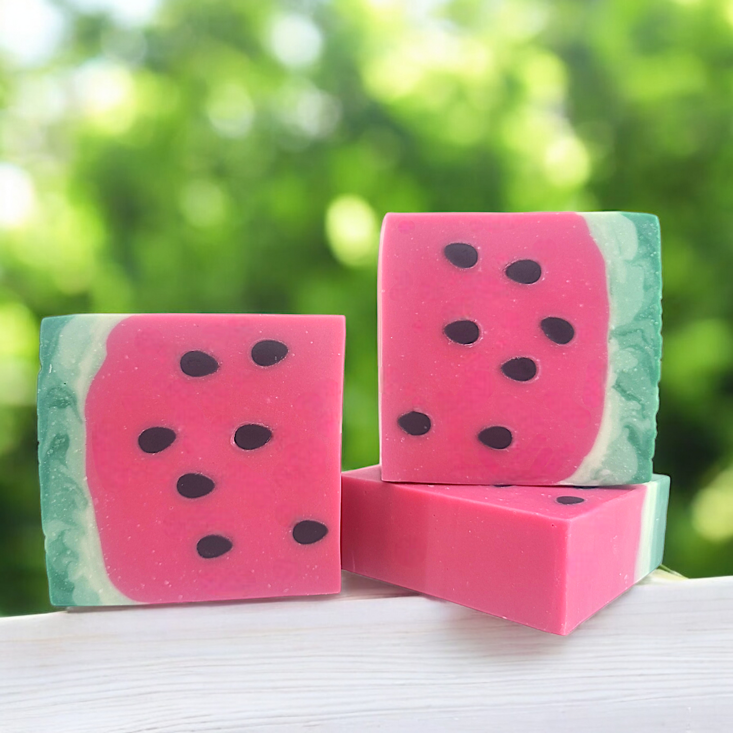 Watermelon Goat Milk Artisan Soap 4oz Bar