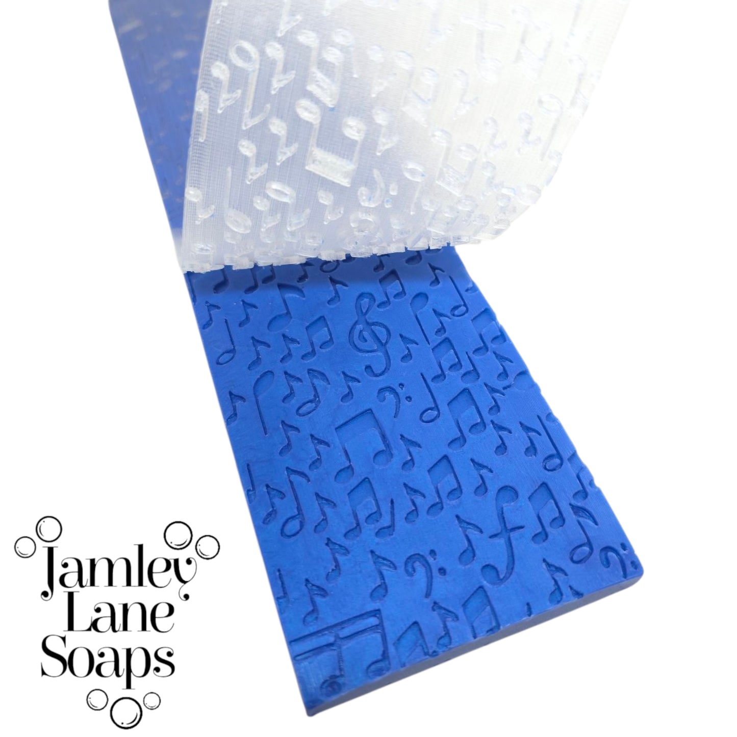 Music Notes Soap Impression Mat Soapmaking Tool
