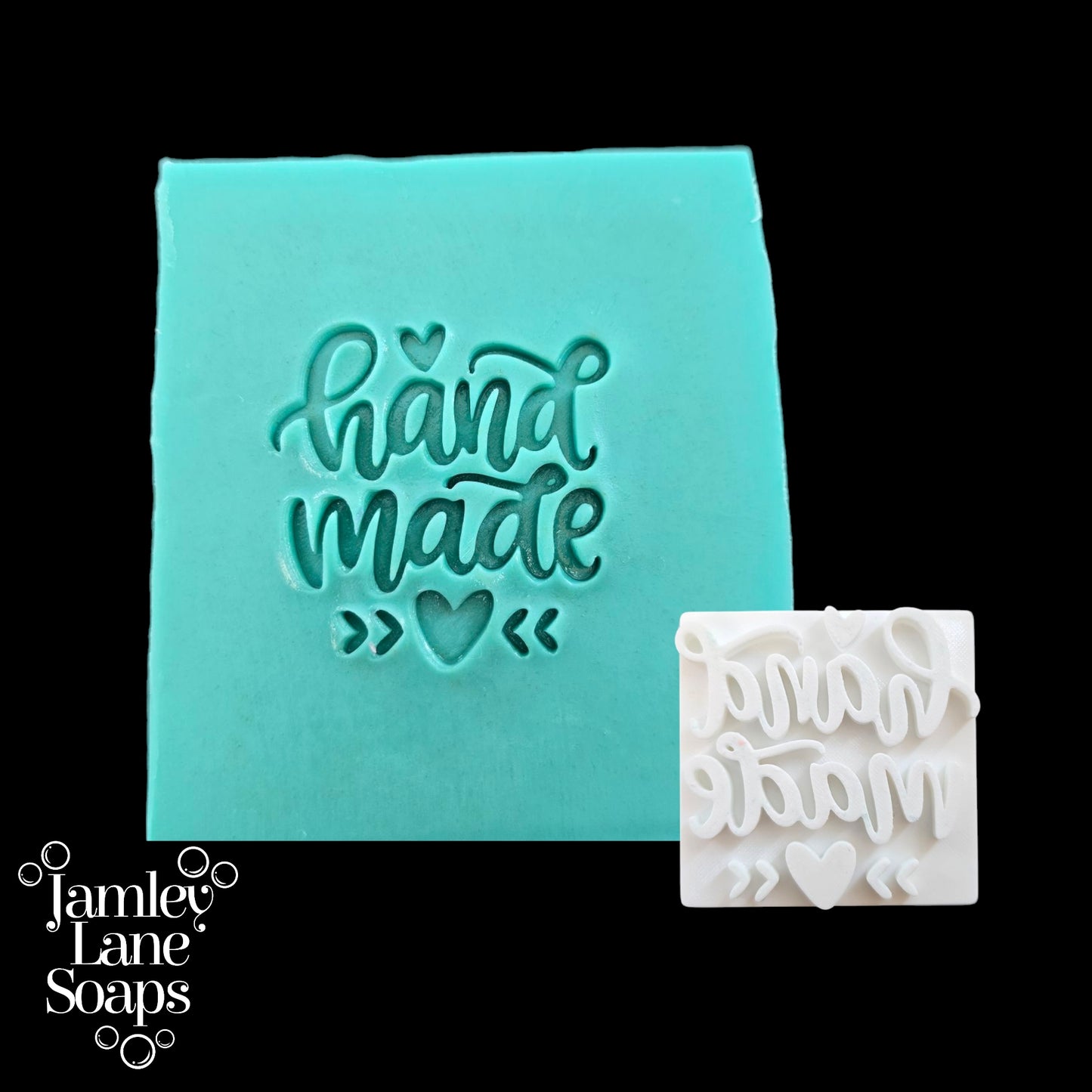 "Hand Made" Soap Stamp