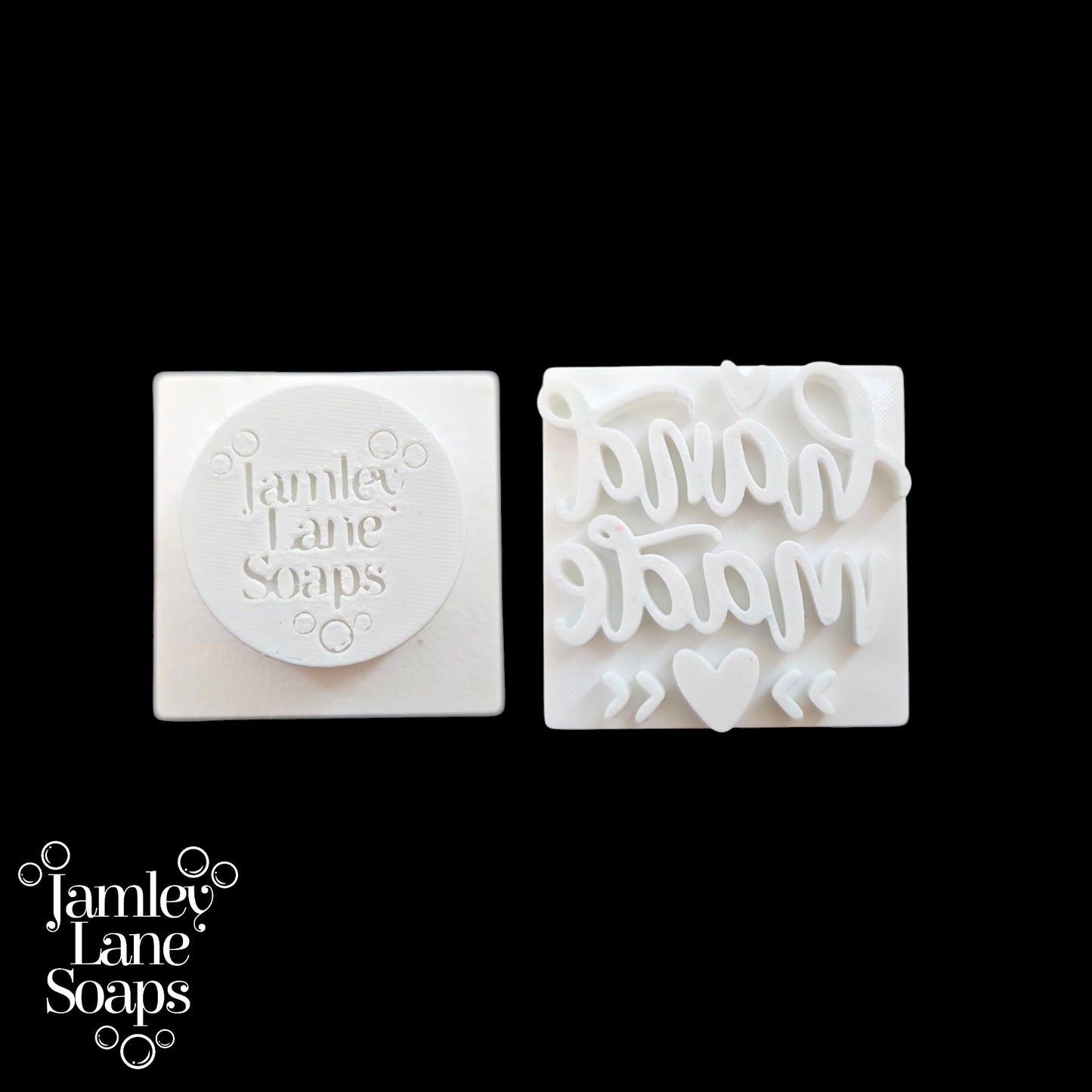 "Hand Made" Soap Stamp