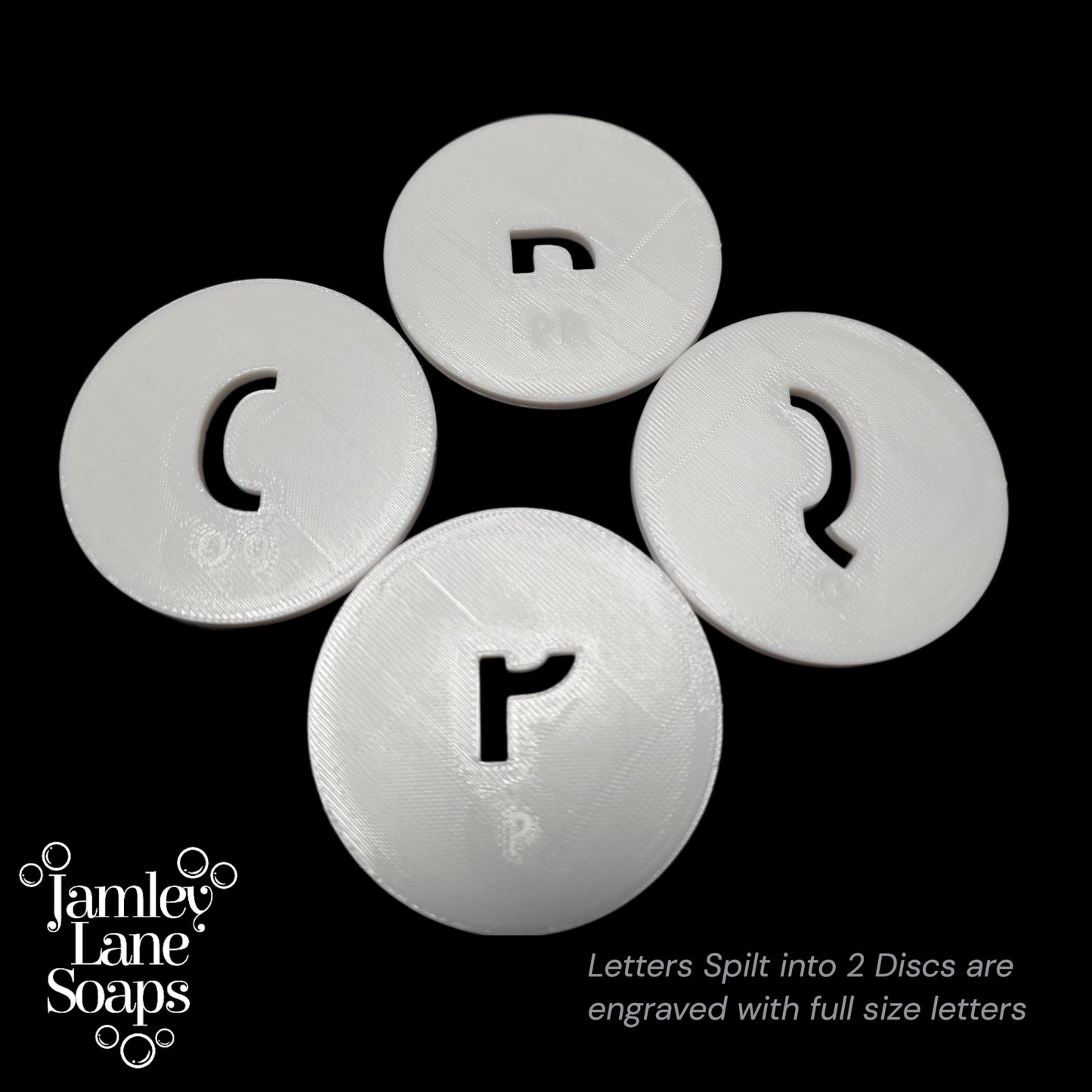 Alphabet Extruder Discs 28ct Set