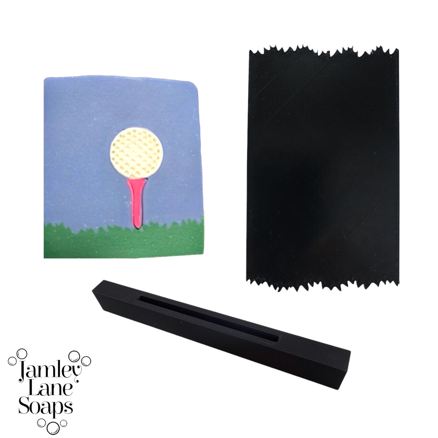 Grass Double Sided Soap Scraper