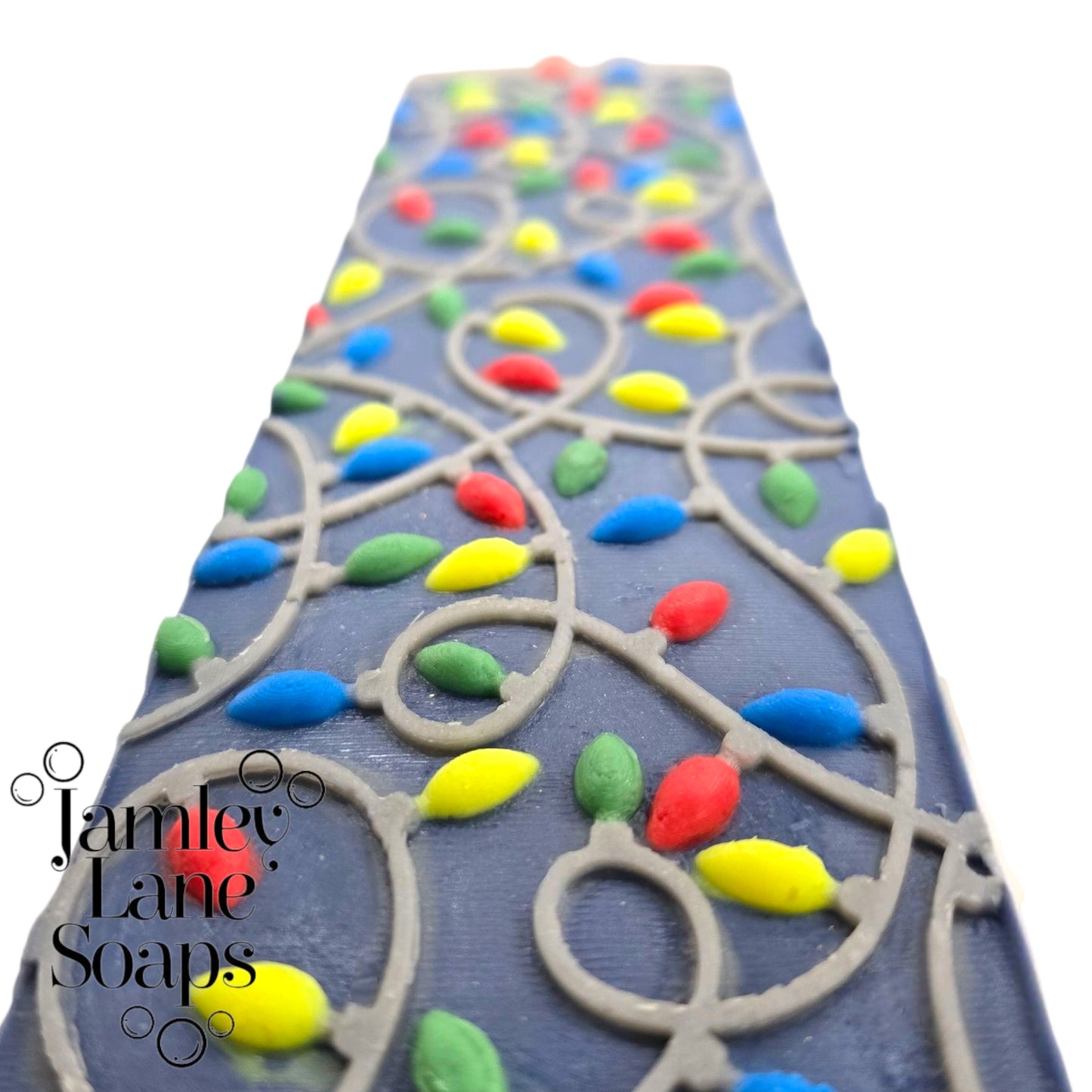 Holiday Lights Soap Impression Mat Christmas Lights Soapmaking Tool