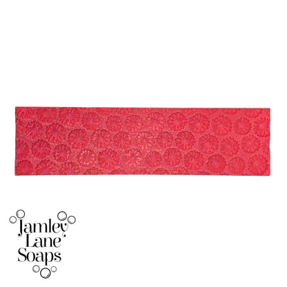 Big Blooms Soap Impression Mat | 3D Sunflower Texture
