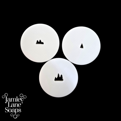 Tiny Trees 3 Piece Disc Set for XL Soap Dough Extruders