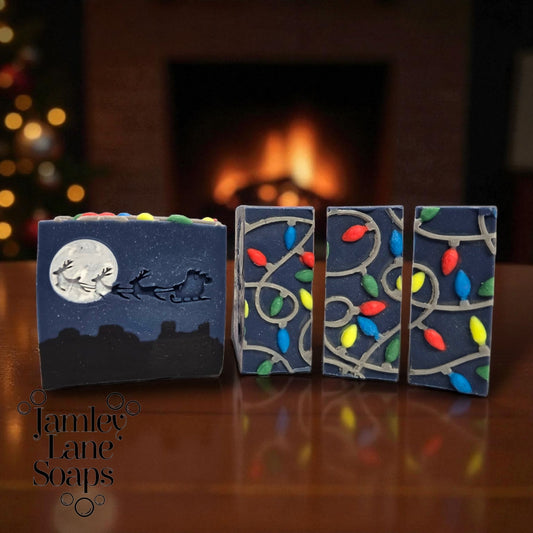 Bright Night Goat Milk Artisan Soap 4oz Bar