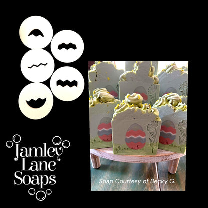 Easter Egg 5 Piece Extruder Disc Set