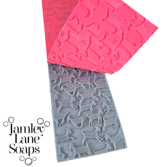 Goat Trip Soap Impression Mat Soapmaking Tool