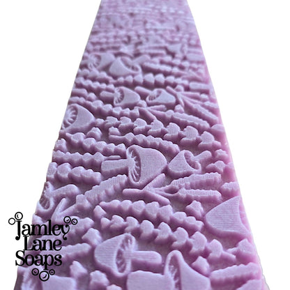 Lavender Woods Impression Mat | Cottagecore Soap Texture