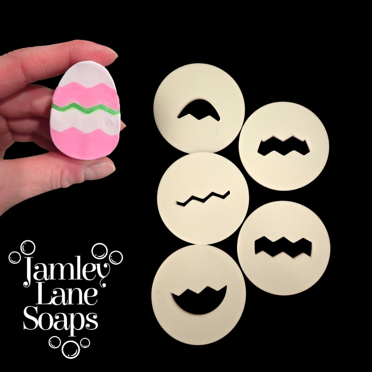 Easter Egg 5 Piece Extruder Disc Set