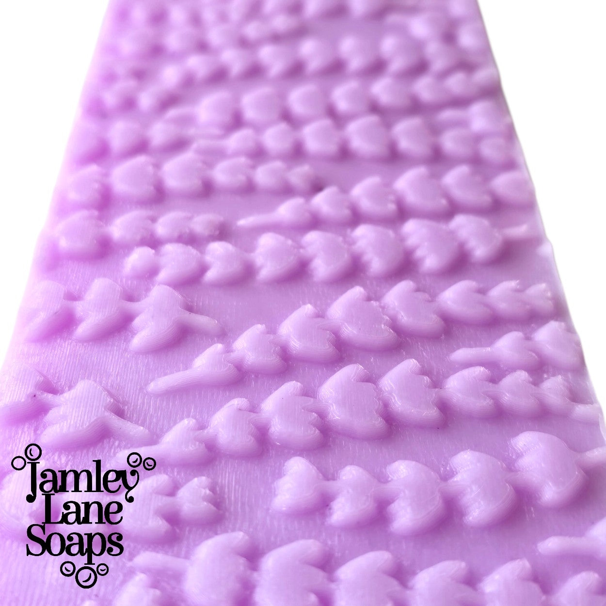 Provence Lavender Custom Soap Impression Mat | Botanical Floral