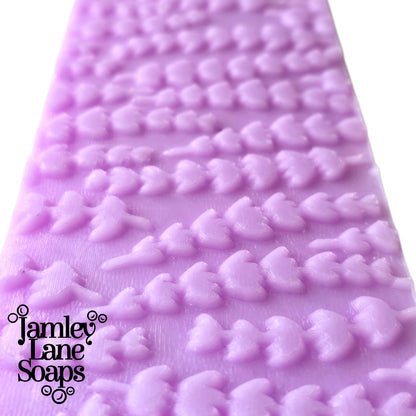Provence Lavender Custom Soap Impression Mat | Botanical Floral