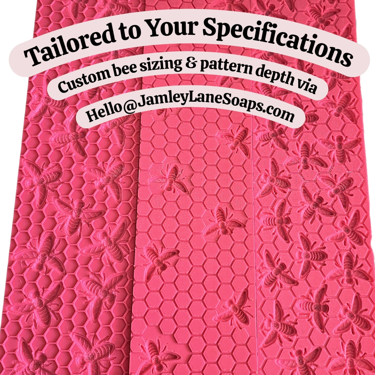 The Bees Knees: Honeycomb Soap Impression Mat Soapmaking Tool