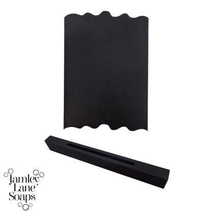 Floral Edge Soap Scraper Soap Making Tool