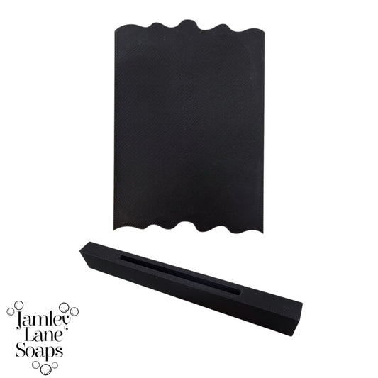 Floral Edge Soap Scraper Soap Making Tool