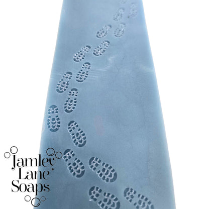 Hiking Boot Tracks Soap Impression Mat Soapmaking Tools
