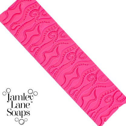 Octopus Tentacles Soap Impression Mat Soapmaking Tool