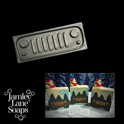 Jeep Style Grill Soap Stamp