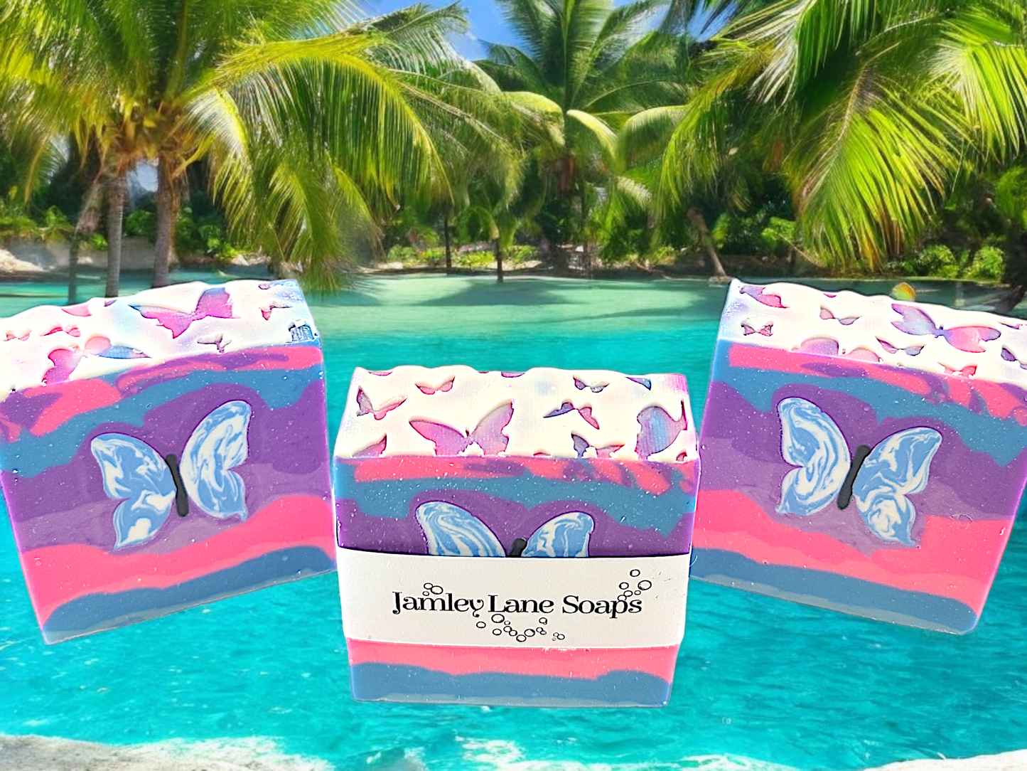 Fluttering Love Goat Milk Artisan Soap 4oz Bar