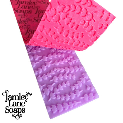 Provence Lavender Custom Soap Impression Mat | Botanical Floral