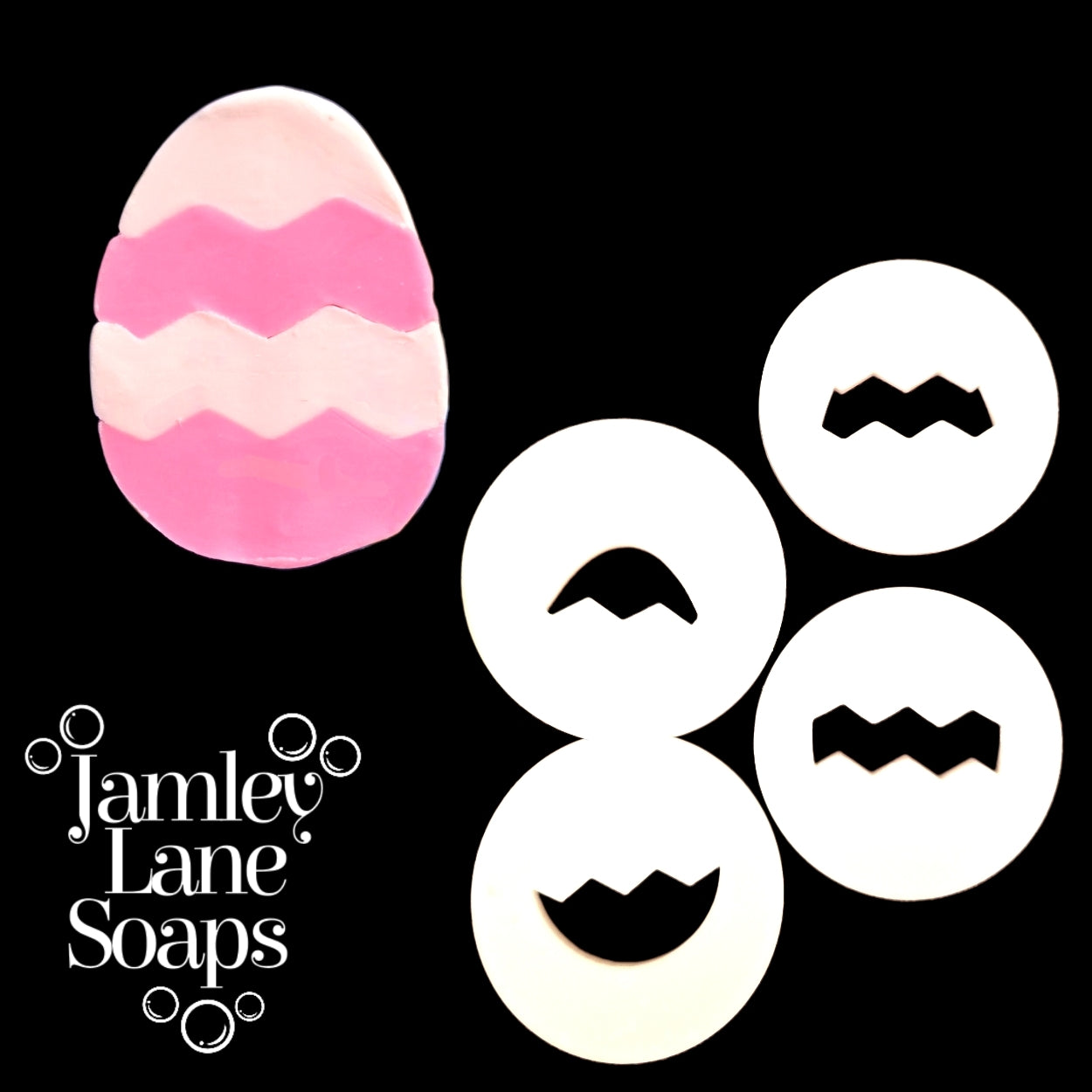 Easter Egg 5 Piece Extruder Disc Set