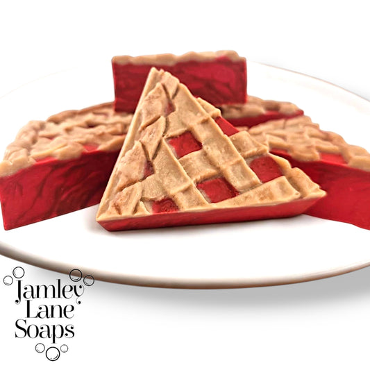 Cherry Pie Goat Milk Artisan Soap 3oz Bar
