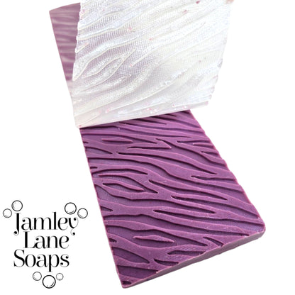 Zebra Stripes Soap Impression Mat Soapmaking Tool