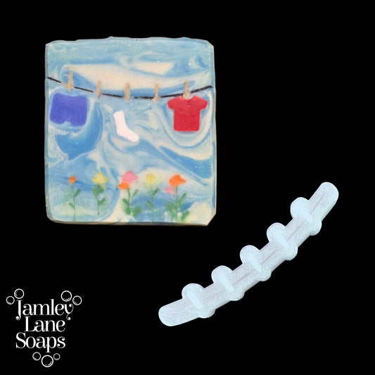 Clothesline Stamp